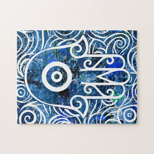 Hamsa Wirbel Puzzle (Horizontal)