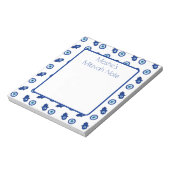 Hamsah Mitzvah Note Notizblock (Rotiert)