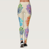 Hamsas Muster Leggings (Rückseite)