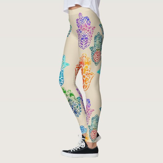 Hamsas Muster Leggings (Links)
