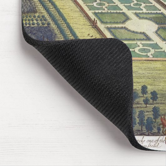 Hamstead Marshall im Landkreis von Berkshire engra Mousepad (Ecke)