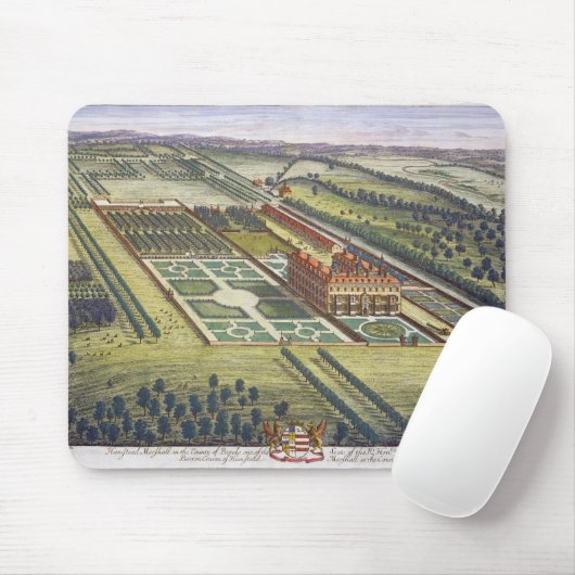 Hamstead Marshall im Landkreis von Berkshire engra Mousepad (Mit Mouse)