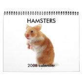 Hamster1, HAMSTERS, Kalender 2008 (Titelbild)