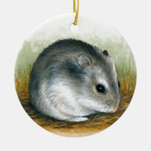 Hamster 25 keramik ornament