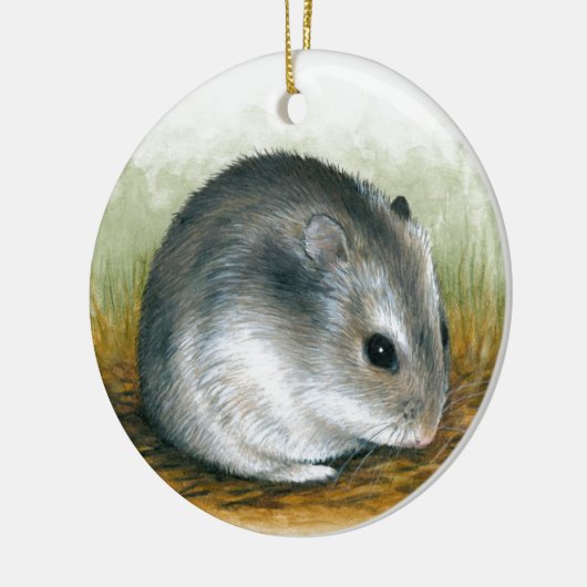 Hamster 25 keramik ornament (Links)