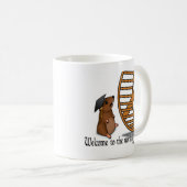 Hamster-Absolvent Kaffeetasse (VorderseiteRechts)