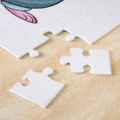 Hamster als Bauer mit Zucchini Puzzle (Seite)