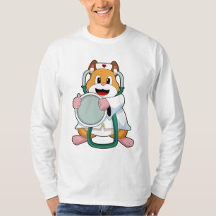 Hamster als Doktor mit Stethoscope.PNG T-Shirt
