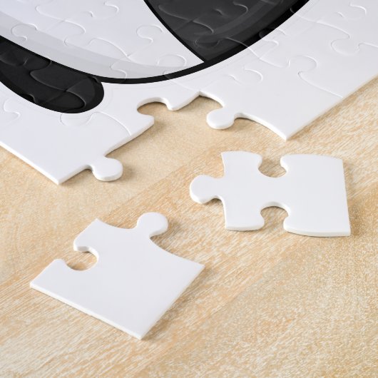 Hamster als Magier mit Zauberstab & Hut Puzzle (Seite)