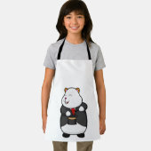 Hamster als Magier mit Zauberstab & Hut Schürze (Insitu)