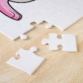 Hamster als Student mit Backpack & Cap Puzzle (Seite)