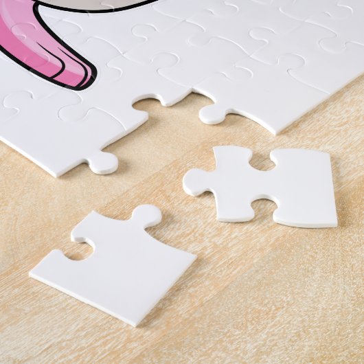 Hamster als Student mit Backpack & Cap Puzzle (Seite)