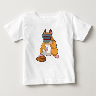 Hamster als Welder.PNG Baby T-shirt