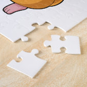 Hamster als Zauberer mit Zauberstab Puzzle (Seite)