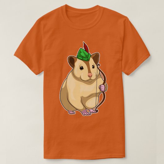 Hamster Archer Bow 2 T-Shirt (Design vorne)