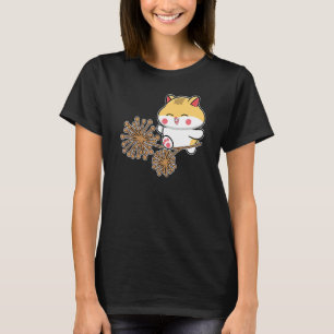 Hamster auf Blume Hamster Pet Graphic T-Shirt
