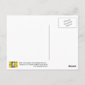 Hamster auf der Käseplatte Postkarte von Tanya Bon (Rückseite)