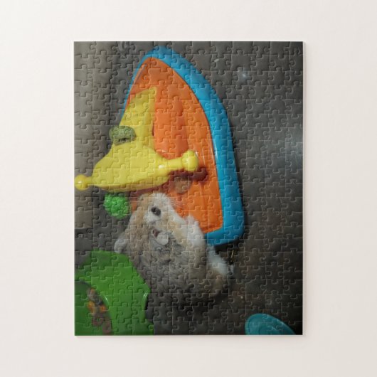 Hamster auf einem Jet-Ski Puzzle (Vertikal)