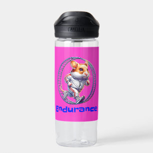 Hamster-Ausdauer-Lauf-Shirt Hamster läuft  Trinkflasche