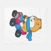Hamster Auto Fleecedecke (Vorderseite (Horizontal))