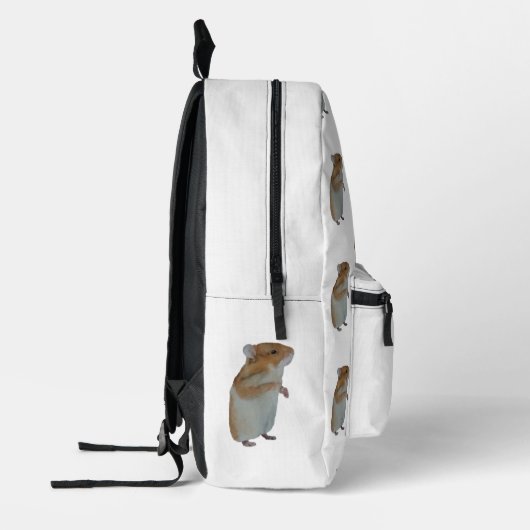 Hamster-Backpacker Bedruckter Rucksack (Links)