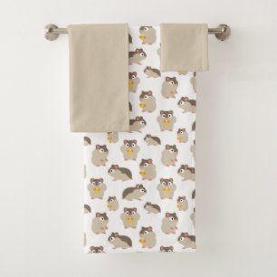 Hamster Badhandtuch Set
