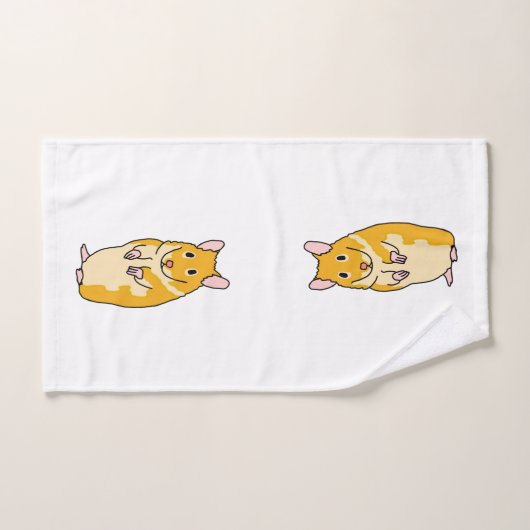 Hamster Badhandtuch Set (Handtuch)