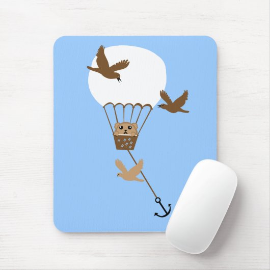 Hamster-Ballonabenteuer Mousepad (Mit Mouse)