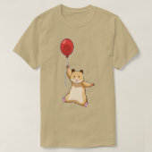 Hamster Balloon T-Shirt (Design vorne)
