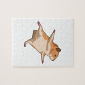 Hamster bei Yoga Stretching Legs Puzzle (Horizontal)