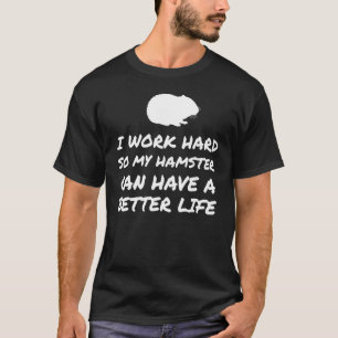Hamster Bekleidung Niedlich Hamsters Lover Design T-Shirt