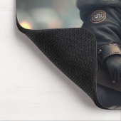 Hamster Biker Mousepad (Ecke)