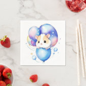 Hamster Birthday Serviette (Beispiel)