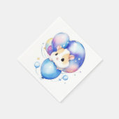 Hamster Birthday Serviette (Ecke)