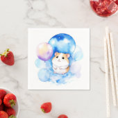Hamster Birthday Serviette (Beispiel)