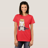 Hamster Bottle Red wine T-Shirt (Vorne ganz)