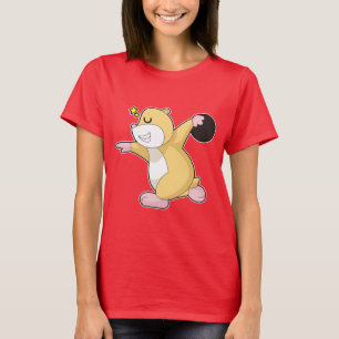 Hamster Bowling Bowling T-Shirt