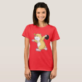 Hamster Bowling Bowling T-Shirt (Vorne ganz)