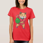 Hamster Bowling Bowling T-Shirt (Vorderseite)