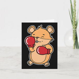 Hamster Boxing Karte