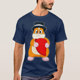 Hamster Bräutigam Herz Hochzeit  T-Shirt