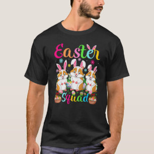 Hamster Bunny Ear Funny Osterplatz Hamster Happy T-Shirt