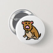 Hamster Button (Vorne & Hinten)