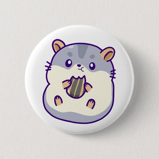 Hamster-Button Button (Vorderseite)