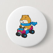 Hamster Car Button (Vorderseite)