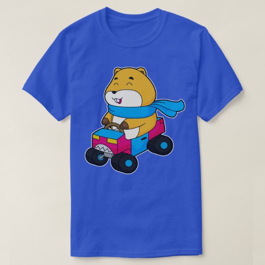 Hamster Car T-Shirt (Design vorne)