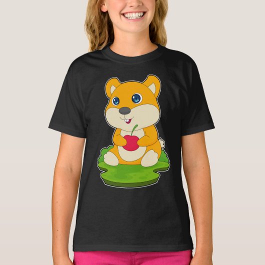 Hamster Cherry T-Shirt (Vorderseite)