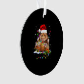 Hamster Christmas Niedlich Ornament (Vorderseite)