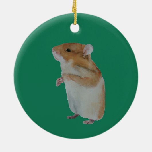 Hamster Christmas ornament (Hinten)