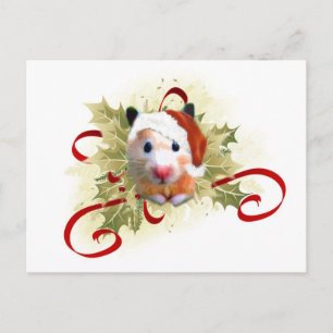 Hamster Christmas Postcards Feiertagspostkarte
